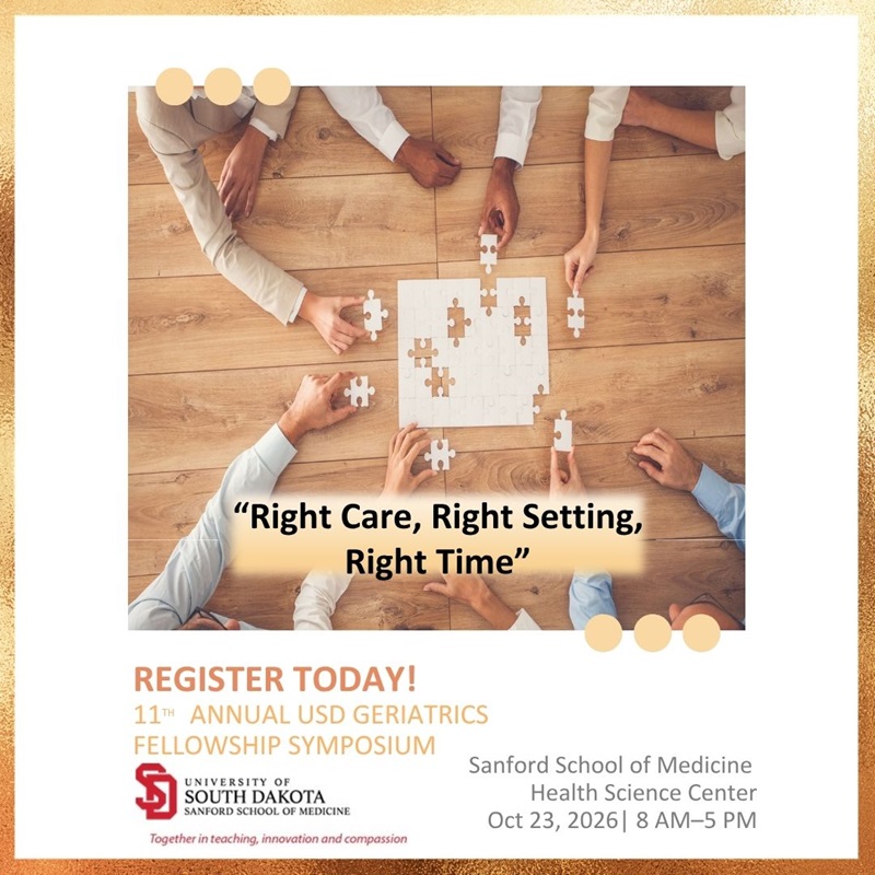 11th Annual USD Geriatric Symposium Banner